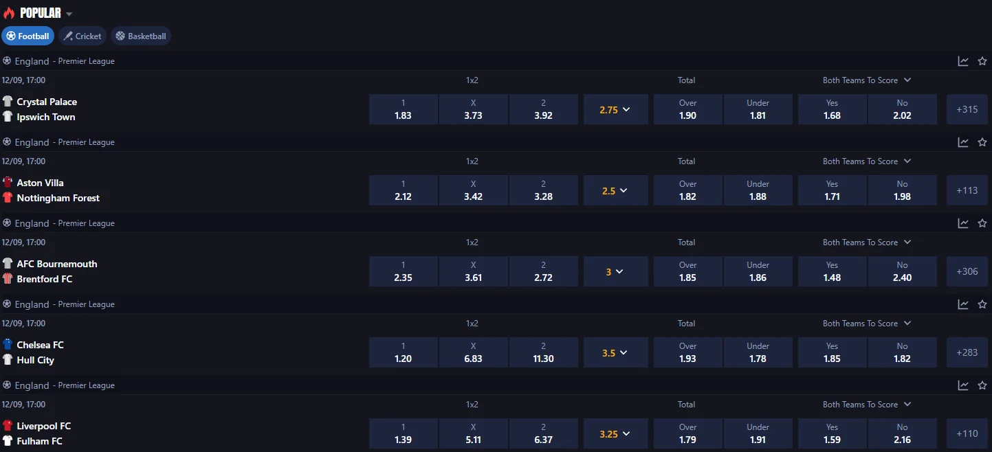 TrueWin sports betting slip and wager settlement overview